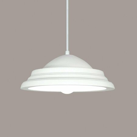 A19 LIGHTING Minorca Pendant, Bisque P101-WCC-1LEDE26